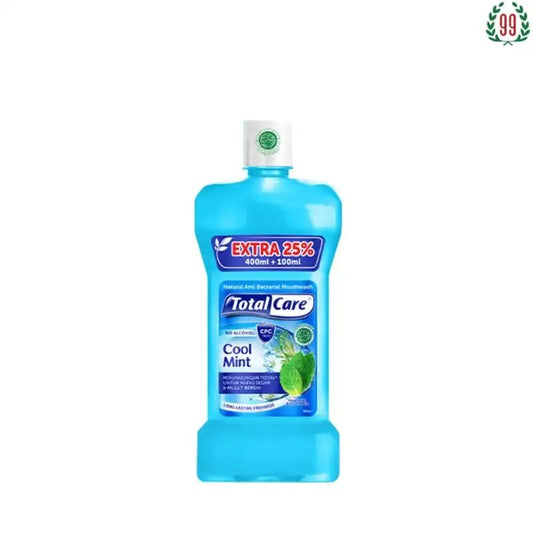 Pekanbaru Total Care Mouthwash Cool Mint 500Ml