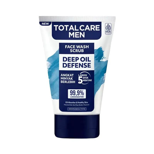 Pekanbaru Total Care Men Face Wash Deep Oil Defense 100Ml