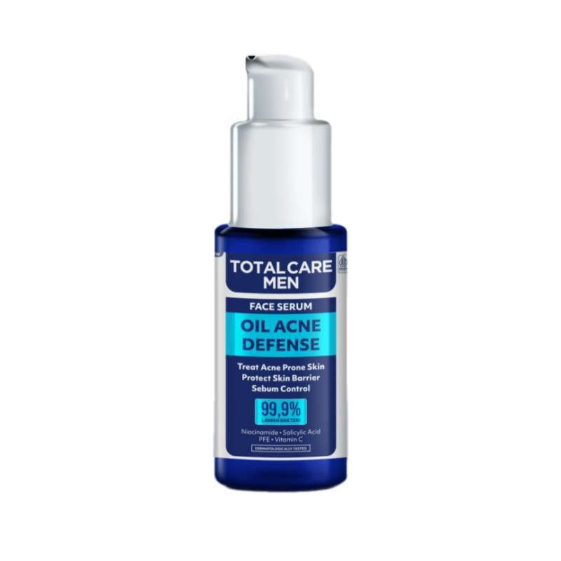 Pekanbaru Total Care Men Face Serum Oil Acne Defense 20Ml