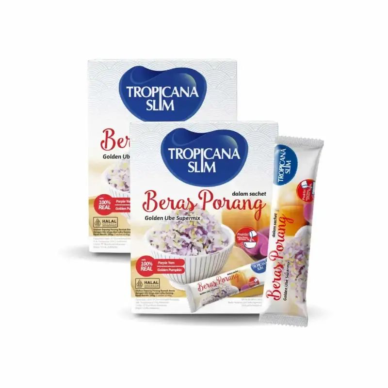 Pekanbaru Tropicana Slim Beras Porang Golden Ube 10X40Gr