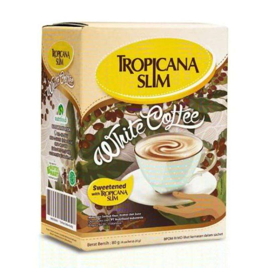 Pekanbaru Tropicana Slim White Coffee 4X20Gr