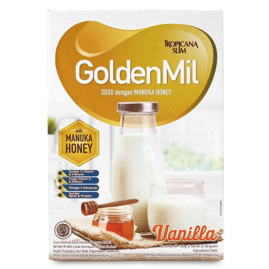 Pekanbaru Tropicana Slim Goldenmil Mnk Hny Vnl 180