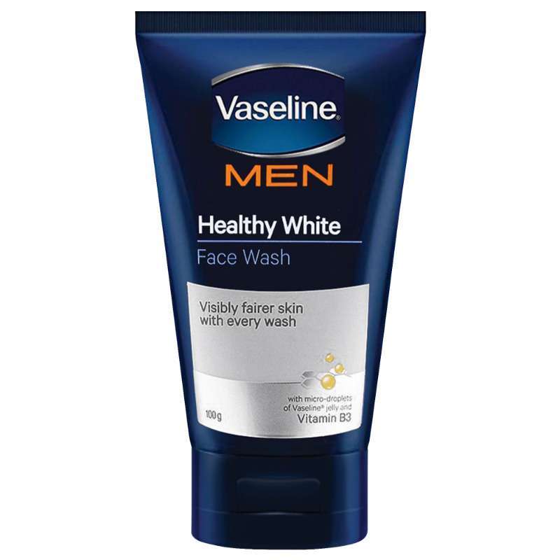 Pekanbaru Vaseline Men Face Wash Hlthy White 100Gr