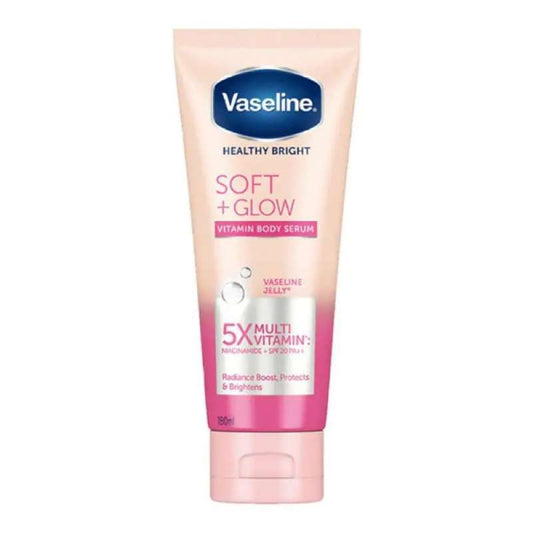 Pekanbaru Vaseline Gluta Vit Soft+Glow Spf20 180Ml