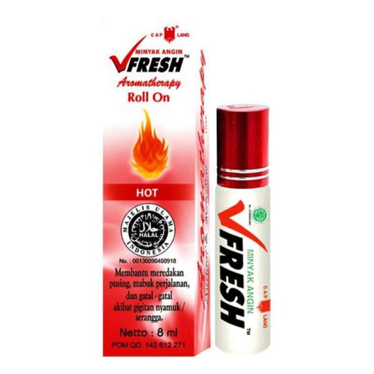 Pekanbaru Vfresh Myk Angin Aromatherapy Hot 8Ml