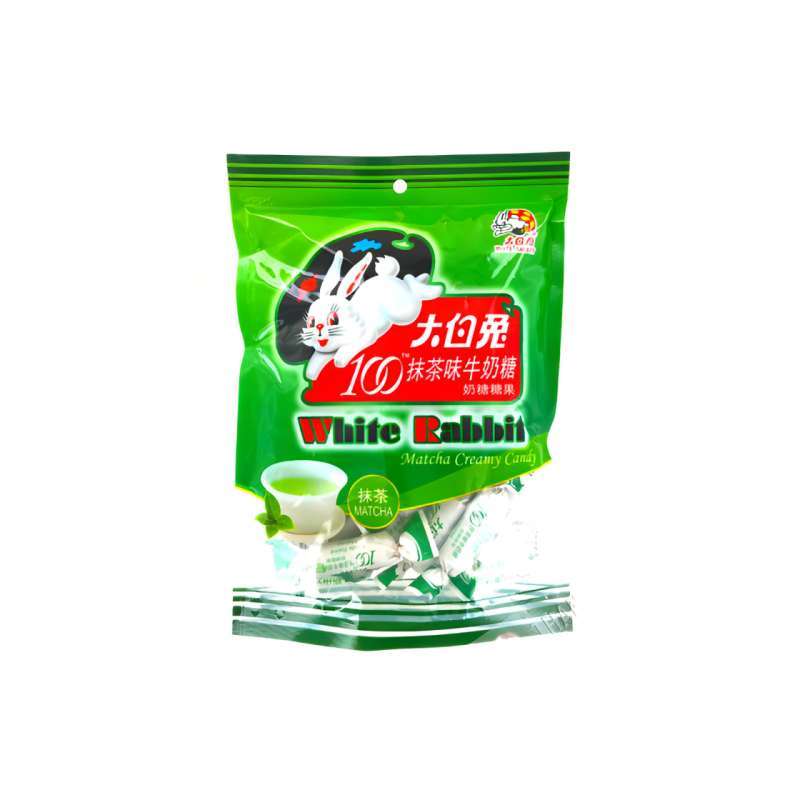 Pekanbaru White Rabbit Matcha Creamy Candy 150Gr B2