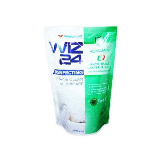 Pekanbaru Wiz24 disinfecting spray fresh 400ml rfl
