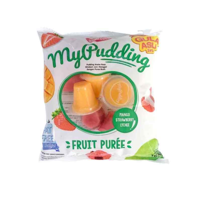 Pekanbaru Wong Coco Mini Pudding Fruit Puree 12'S