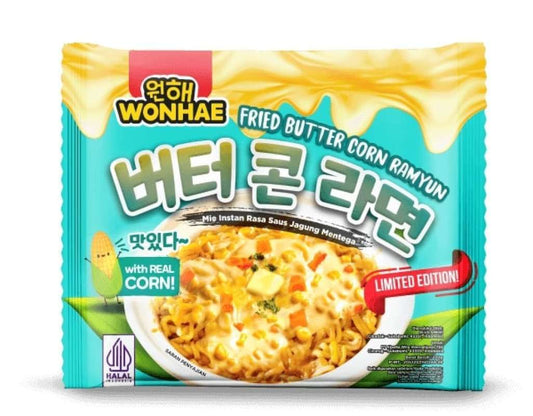 Pekanbaru Wonhae Butter Corn Ramyun 120Gr