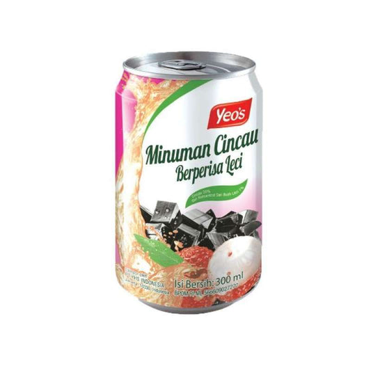 Pekanbaru Yeos Grass Jelly Lychee Drink 300Ml