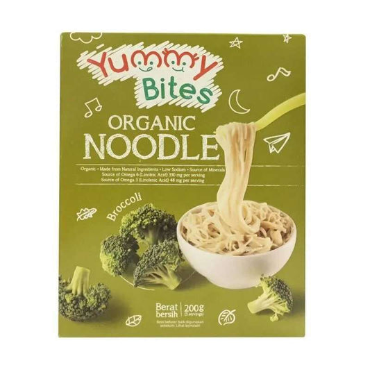 Pekanbaru Yummy Bites Organic Noodle Broccoli 200G
