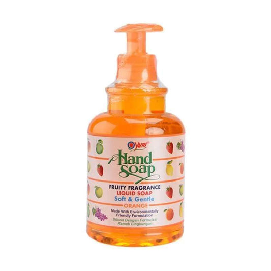 Pekanbaru Yuri Hand Soap Pump Orange 410Ml Btl