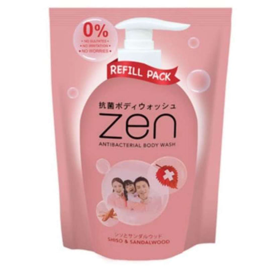 Pekanbaru ZEN BODY WASH SHISO&SANDALWOOD 380ML POUCH