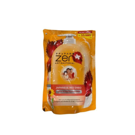 Pekanbaru ZEN BODY WASH JPNS RED SHISO 850ML PCH