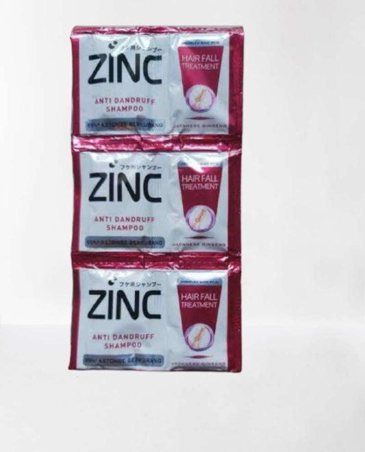 Pekanbaru Zinc Shampoo Hair Fall 12X10Ml