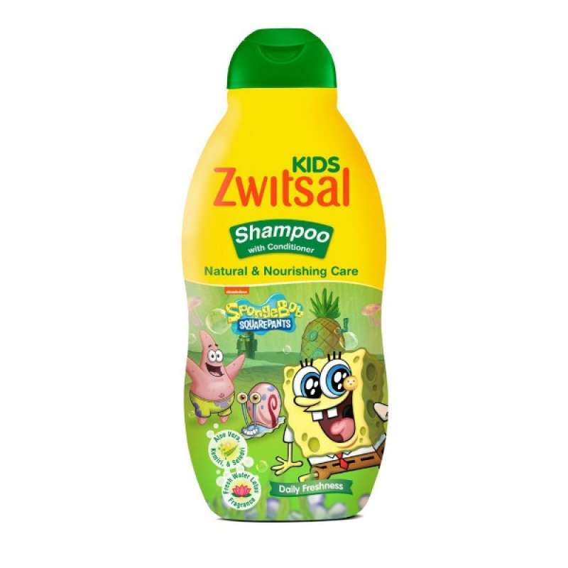 Pekanbaru Zwitsal Kids Shampoo Conditioner Natural&Nourishing Green [180 Ml]
